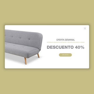 Clean Pop Up design adobe xd app app design cards clean discounts dnm.design invision iphone x minimal mobile morrongiello simple