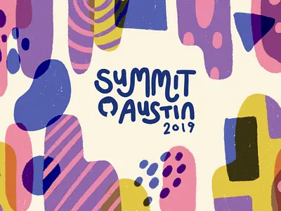 GitHub Summit 2019 Exploration 1 branding conference github ocotcat pattern summit texture