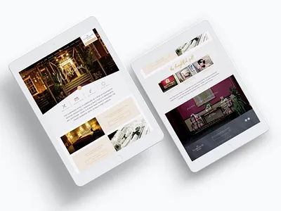 Responsive hotel website concept
