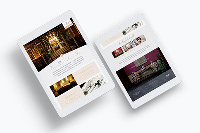 Responsive hotel website concept