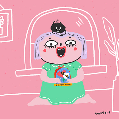 a small gift from me to you illustration
