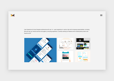 My new web-portfolio design interaction design minimal responsive website ui web