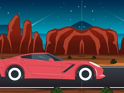 Car motion graphic animation after effect animation car animation lottie motion graphics mountain rehan jameel road travel animation web animation