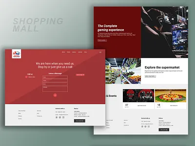 Contact Page Style branding color illustration lulu mall passion shopping theory vector web website website design