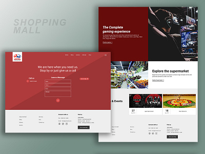 Contact Page Style branding color illustration lulu mall passion shopping theory vector web website website design