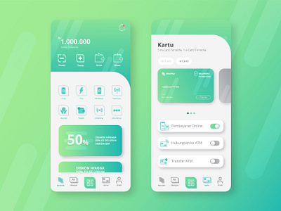 Muepay apps - Mobile UI Exploration app branding business concept design hand icon illustration internet logo mobile online payment phone screen technology ui ux web website