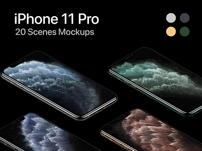 iPhone 11 Pro - 20 Mockups Scenes - PSD apple apple devices apple mockup device devices graphic design ios iphone iphone 11 iphone 11 mockup iphone 11 pro iphone 11 pro mockups mock up mockup psd ui uidesign uiux ux uxdesign