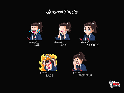 Samurai Twitch Emotes badges custimized emotes subbadges twitch twitchbadges twitchchart twitchcreative twitchemotes twitchpanels twitchsubbadges