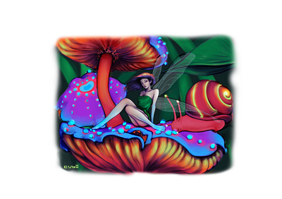 Pixie clip studio paint design digital art illustration illustration art