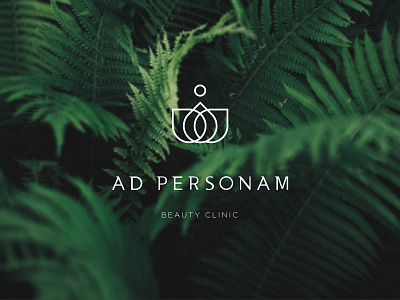 Ad Personam Logo beauty beauty logo brand identity branding clinic logo crown logo flat design flower logo green green logo illustration illustrator logo minimal minimalist logo plant logo visual design woman logo