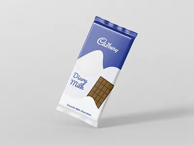 Diary milk chocolate cover redesign cadbury chocolate chocolate packaging concept cover redesign diary milk graphic design illustrator package design redesign