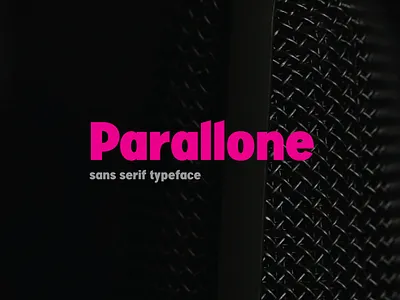 Parallone Typeface branding font lettering letters logo type typeface typography ui vector