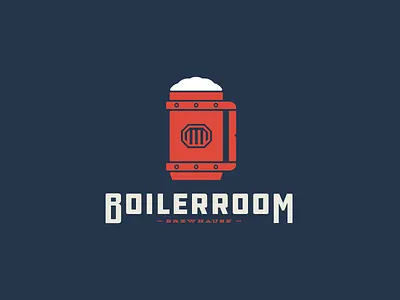 Boiler Room Brew Hause beer branding boiler boilerroom branding illustration kansas vector