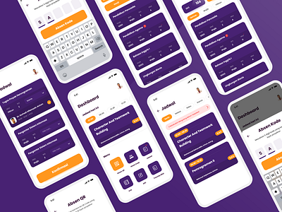 Amikom One Redesign app branding clean college dashboard icon illustration interface mobile mobile app school student typography ui ui ux design ui kit uiux uiuxdesign ux ui vector