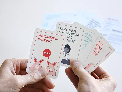 Together Equal Conversation Cards cards cards design charity conversation design equality illustration illustrations illustrator vector