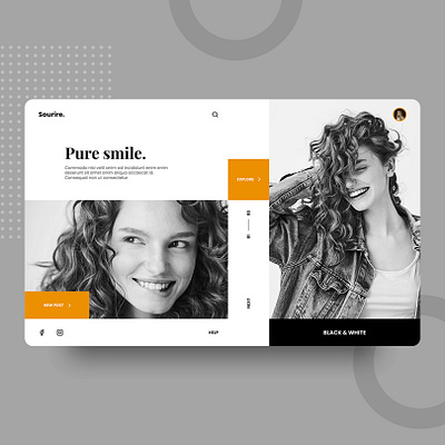 Ui/Ux 008 Inspiration🔥 daily design minimal typography ui uidesign uidesigner ux web website