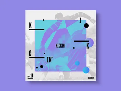 11 Kickin design football houston htx kick kickball layout sports sportsball texas tx typography vintage