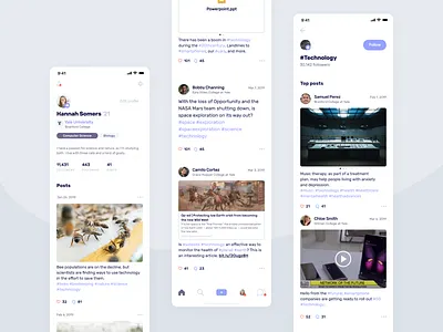 Mobile Design - Collegiate Community app design application college daily ui dailyui mobile mobile app mobile ui ui ui kit ux