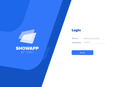 Login app blue clean dates design form interaction login login page show ui ui ux