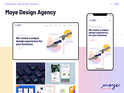 Moye Website branding design moye moyedesign ui design ux design