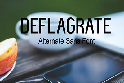 deflagrate font freebies freefont typography