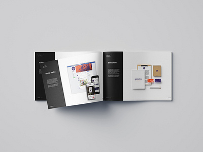 Brand presentation brochure branding indesign marketing presentation