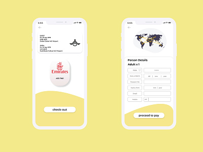 Ticket Booking App UI design flat illustration minimal ui uiux ux