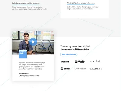 Testimonial UI Design | Insent.ai minimal sketchapp testimonial ui ux web design webdesign website