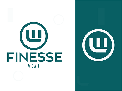 Finesse Wear brand agency brand identity branding clean creative design design concept logo logo design vector