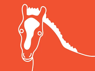 pony art beautiful cool fun good illustration live nice pony red respect simple white