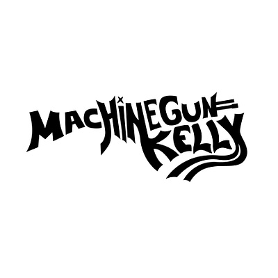 Machine Gun Kelly Logo branding design graphic design illustration illustrator logo machinegunkelly mgk vector vector art