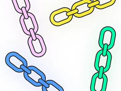 my iconic chainz art chains clean color cute iconic illustration incredible kikillo