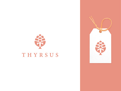 Thyrsus - Logo Design branding business logodesign clothing creative elegant luxury design logodesigner identity fashion perfume symbol illustration logo icon logos logobranding brands logotype type wordmark monogram logomark mark top candle print webdesign trend modern minimal brand typography