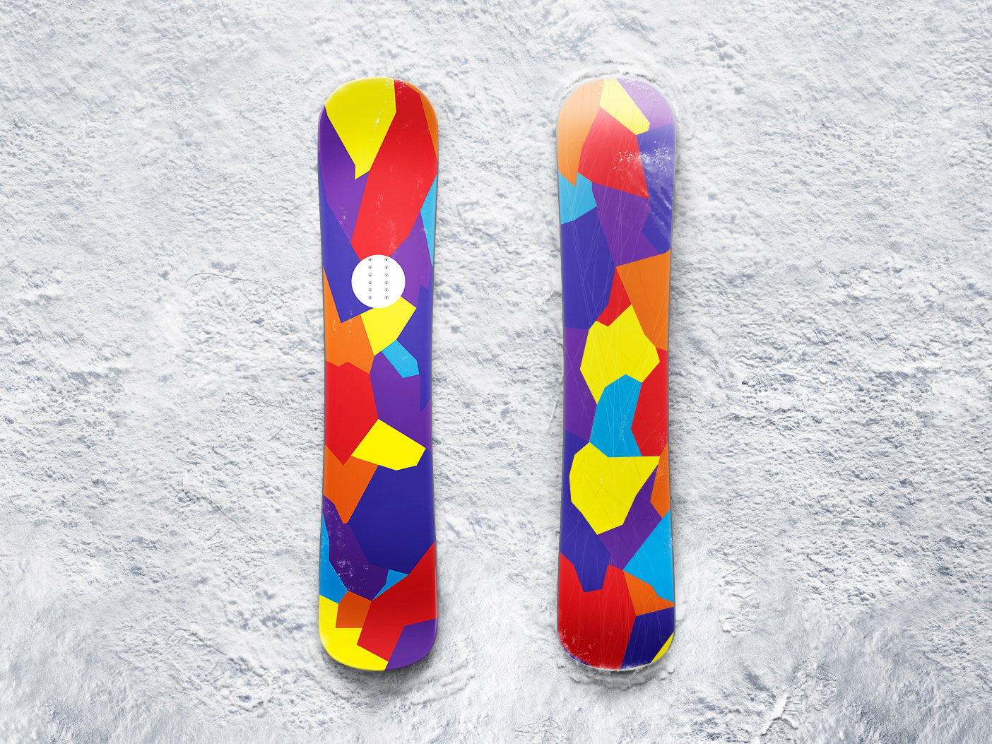 Example of Snowboard Mockup