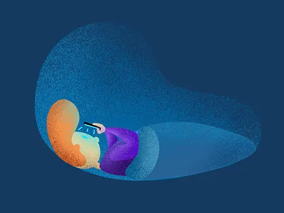 Goodnight graphic design illustration ipad poster art simple sleep ui ux vector