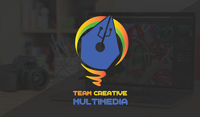 Design Logo for TCM (TEAM CREATIVE MULTIMEDIA) animation anime branding design design graphic flat illustration illustrator logo vector