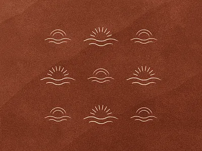 Simply Me Icons boho boho bride brand brand design brand identity branding design hair and makeup icons illustration