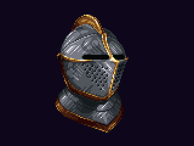 15th Century Knight armor art knight medieval pixel pixelart