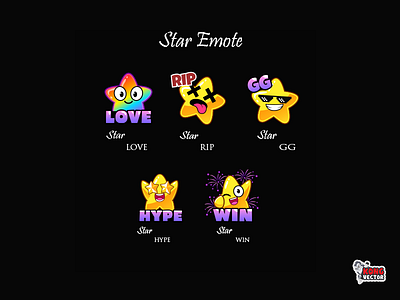 Star Twitch Emote badges customized emotes subbadges twitch twitchbadges twitchchart twitchcreative twitchemotes twitchpanels