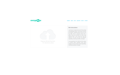 encryptbyus design flat logo minimal ui web website