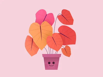 Plant autumn botanical botanicals cute design graphic happy illustration kid minimal plant plants spring summer
