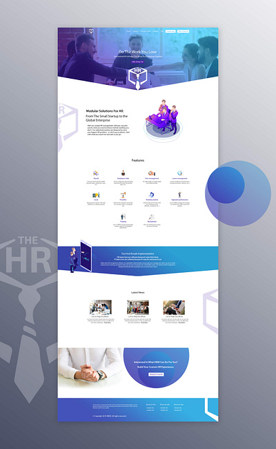 The HR System Website Design & Development design egypt egypthr egyptwebdesign hr hrms hrmsystem illustration thehr ui ux ux design waleedsayed website