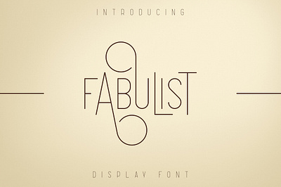 Fabulist - Display font branding clean font display font display fonts elegant elegant fonts font design font family fonts collection logo logo fonts luxury modern modern font modern fonts sans serif serif serif font serif fonts stylish