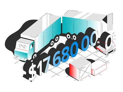 Auction and private sales art artwork auction delivery gradient illustration masterpiece sales vector