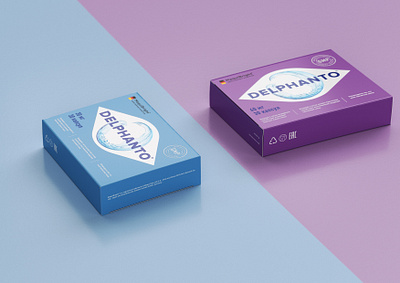 Delphanto branding design package design