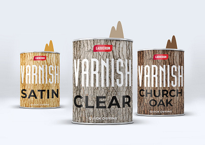 Varnish package design branding design package design