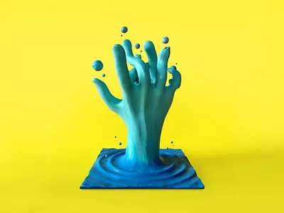 Mangrove - Mangrovia bubble character design clay hand illustration mangrove plant plasticine plastilina plazma plazmaclay sculpture yellow