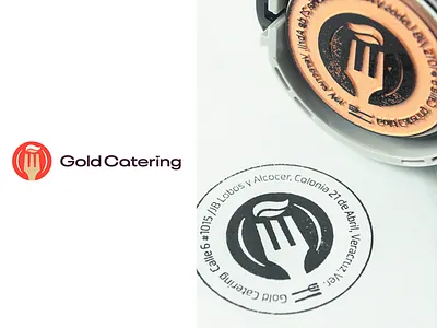 Catering Branding branding branding mexico catering chef dish dishes food food and drink food illustration fork forks industrial kitchen industry kitchen logo design logo designer logodesign logos mexico organic logo seal