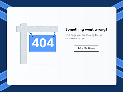 404 Page - Real Estate 008 404 404 error 404 page dailyui design for sale real estate