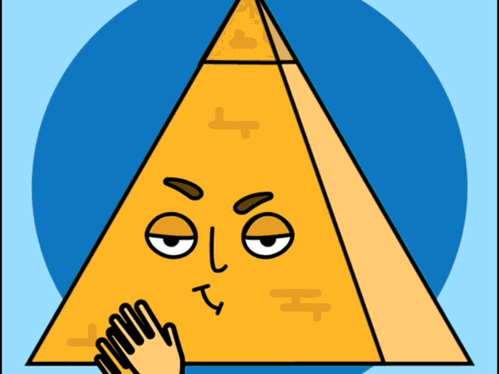 Pyramid Schemes animation character animation character design design gif looping looping animation looping gif motion graphics